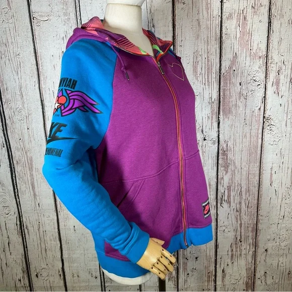 Nike Doernbecher Freestyle Amyiah's Rally Full-Zip Hoodie Sweatshirt MEDIUM EUC - Picture 6 of 16